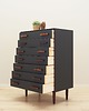 komody i szafki Komoda palisandrowa, duński design, lata 70, produkcja: Dania 1