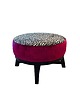 pufy do siedzenia Podnóżek, pufa, stolik Vito Wilde, aksamitny, tapicerowany 2