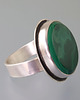 pierścionki srebrne Pierścionek z malachitem 3