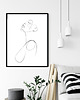 plakaty Plakat Obraz Minimalistyczny Jedna Linia Kobieta01 1