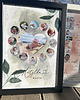 obrazy i plakaty do pokoju dziecięcego Prezent na roczek dziecka plakat z imieniem na chrzest 1 urodziny A4 +Ramka 8