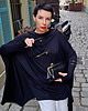 tuniki damskie New Tunika Geometric Kaptur 4
