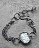 bransoletki wire wrapping Tęczowe bąble   - bransoleta 2