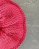 gumki do włosów Scrunchie premium (BA)WEŁNA - bordowy 3