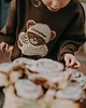 bluzy dla dziewczynki Bluza oversize Cynamonka Teddy 4