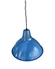 lampy wiszące IKEA FOTO proj. L. Centervall lampa wisząca industrialna niebieska lata 90. 3