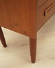 biurka Sekretarzyk tekowy, duński design, lata 70, produkcja: Dania 9