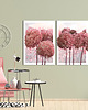 obrazy OBRAZ NA PŁÓTNIE - HORTENSJE 3 części 50x70cm 2