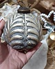 ozdoby choinkowe Bombka  złota 10cm rustykalna rustykalna 2