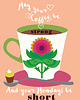 plakaty May your Coffee be strong - plakat art giclee 1