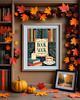 plakaty PLAKAT książki BOOK NOOK retro czytanie books prezent 4
