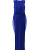 sukienki maxi damskie NIGHT - szafirowa 1