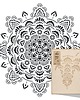 tapety i naklejki ścienne Szablon malarski wielokrotny // BOHO MANDALA 7