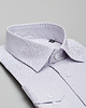 koszule męskie Wzorzysta koszula męska 00353 dł rękaw biały classic 2