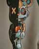 bluza bez kaptura damska Bluza oversize rozpinana Robot Teddy dla mamy i taty 3