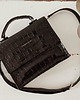 torby na ramię Trunkette Croco Black / torebka kuferek 6