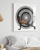 grafiki i ilustracje Mandala Phalakasana 2