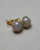 kolczyki z kamieniami Dots - agaty szare mystic /alloys collection/ - sztyfty 1