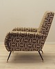 fotele Fotel wypoczynkowy, włoski design, lata 70, produkcja: Włochy 2
