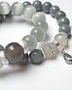 bransoletki z kamieni naturalnych Grey double vol. 5 /03.03.15/ - duo 2