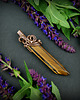 wisiory Tygrysie oko wisiorek wire wrapping 8