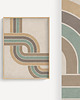 plakaty Zestaw 3 plakatów, mid century modern, oryginalna dekoracja na ścianę. 8