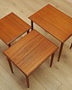 stoliki kawowe Komplet trzech stolików tekowych, duński design, lata 70, produkcja: Dania 3