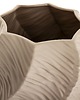 wazony Wazon porcelanowy 30,5x21x21 cm TWISTER beżowy 4