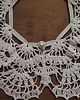Akcesoria pozostałe Szydełkowy koronkowy kołnierzyk wzór vintage 1