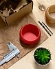 doniczki Mała doniczka 71P01.120.RED / eko / zero waste / minimalizm 2