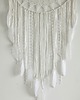 łapacze snów Biały łapacz snów Dream catcher 1