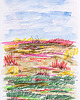 obrazy ORYGINAŁ - PEJZAŻ NO.8 - 15 cm x 21 cm 2
