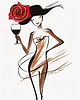 plakaty Plakat - Just a sip of wine 2