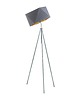 lampy podłogowe Trójnożna lampa stojąca do czytania w salonie HAVANA GOLD 6