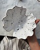 pojemniki na biżuterię Ceramiczna muszelka w czarno złote ciapki na biżuterię prezent dla niej 4