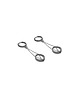 kolczyki srebrne MINIMAL earrings MINI / silver 2