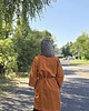 sukienki midi damskie Kimono może być sukienką 100%  len. 4