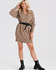 swetry damskie  Tunika sweterowa wełniana Mela Look 425 3