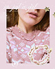złote naszyjniki I'm just a girl, kwarc różowy, perły; kolekcja El Dorado 1