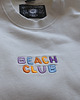 bluza bez kaptura damska Bluza Beach Club 3
