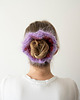 gumki do włosów Scrunchie wino 1