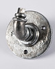 wieszaki Industrialny Wieszak z Rur Uchwyt Dot Srebrny 1