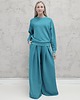 komplety damskie Sarai wygodny komplet bluza i szerokie spodnie z zakładkami Alexandrite 1