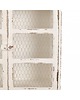 szafki Szafka Wisząca Witryna Wisząca z Siatką Antique White 2