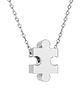 srebrne naszyjniki PUZZEL 3D - srebro 925 1