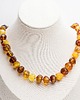 korale Naszyjnik bursztynowy OBCIOSKI nieregularne 3