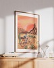 plakaty Plakat Rowerowy Bikepacking Zachód Słońca 3