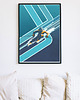 plakaty Retro Alpine Ski - vintage plakat 3