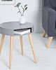 stoliki kawowe Stolik nocny Igloo Wood szary dąb 50cm 1