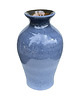 wazony Wazon ceramiczny vintage niebieski  1